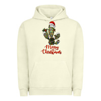 Pigment Pistachio merry christmas cactus Urban Hoodie - RanaPortraitStore