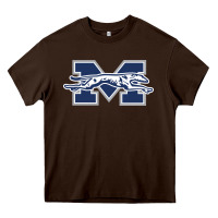 Chocolate Brown moravian merch, greyhounds Heavy Core Tee - linhVisuals