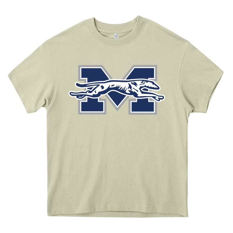 Moravian Merch, Greyhounds Heavy Core Tee by linhVisuals | Teevron