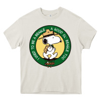 Cream beagle scout patrol wood badge Heavy Core Tee - linhVisuals