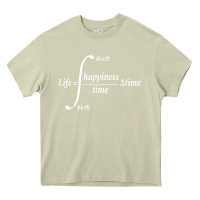 Mossy math teacher integral of life happiness time geeky math Heavy Core Tee - linhVisuals