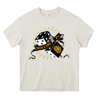 Cream Dirty honey Heavy Core Tee - linhVisuals