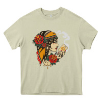 Mossy Dirty honey Heavy Core Tee - linhVisuals