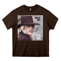 Chocolate Brown charlie rich   behind closed doors Heavy Core Tee - linhVisuals