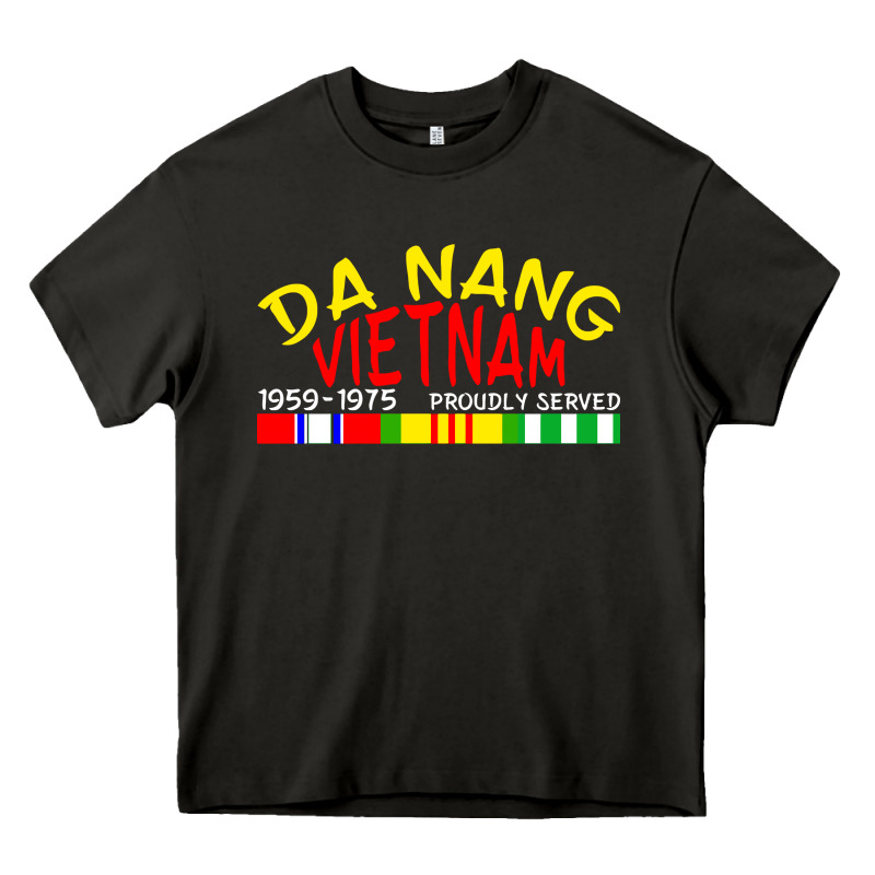 Da Nang Vietnam War Veteran Military Heavy Core Tee by linhVisuals | Teevron