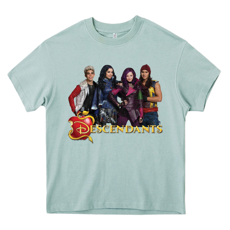 Descendants Poster Heavy Core Tee by linhVisuals | Teevron