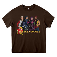 Chocolate Brown descendants poster Heavy Core Tee - linhVisuals