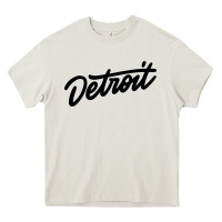 Cream DETROIT Heavy Core Tee - linhVisuals