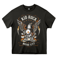 Asphalt kid rock 7 Heavy Core Tee - linhVisuals
