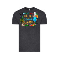 Vintage Black name spooky summer vibes Vintage Tee - CowhideDigitalArt