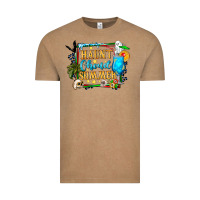 Vintage Coffee name spooky summer vibes Vintage Tee - CowhideDigitalArt