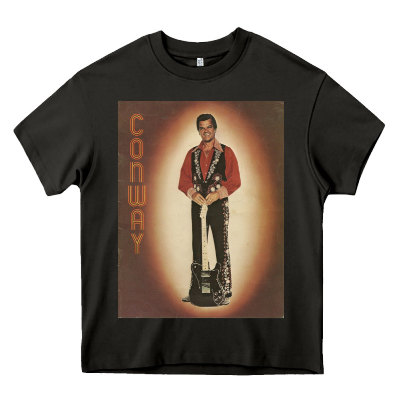 Conway Twitty Concert Tour Progra Heavy Core Tee by linhVisuals | Teevron