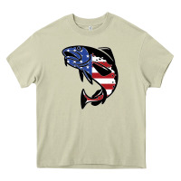Mossy american cod fish design fishing lover fisherman usa premium Heavy Core Tee - linhVisuals