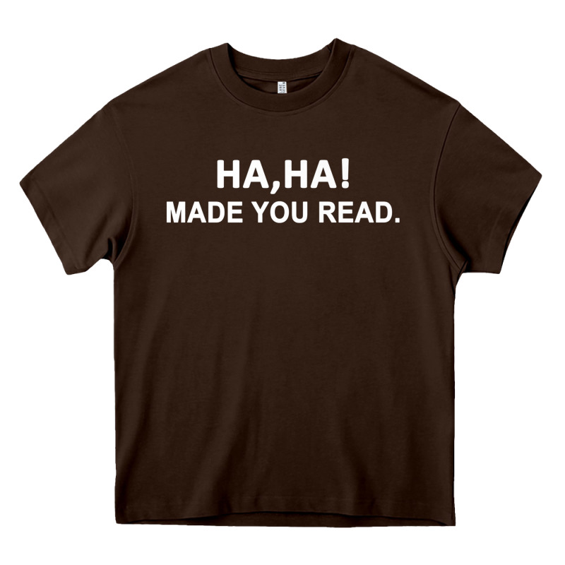 April Fools Day For Teacher Ha Ha Made You Read Premium Heavy Core Tee by linhVisuals | Teevron