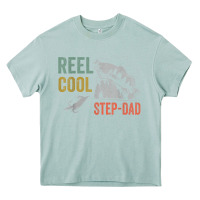 Arona mens reel cool step dad fishing funny fathers day Heavy Core Tee - linhVisuals