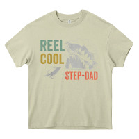 Mossy mens reel cool step dad fishing funny fathers day Heavy Core Tee - linhVisuals