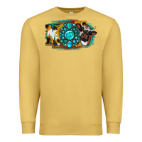 Antique Gold Moo Mothers Premium Sweatshirt - Jasminsmagicworld