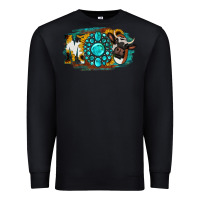 Black Moo Mothers Premium Sweatshirt - Jasminsmagicworld