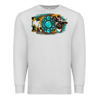 Dove Grey Moo Mothers Premium Sweatshirt - Jasminsmagicworld