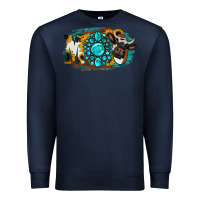 Navy Moo Mothers Premium Sweatshirt - Jasminsmagicworld