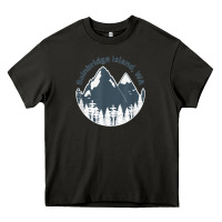 Asphalt bainbridge island wa mountains hiking climbing camping Heavy Core Tee - linhVisuals