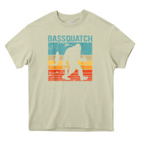 Mossy bassquatch! funny bigfoot fishing outdoor retro Heavy Core Tee - linhVisuals