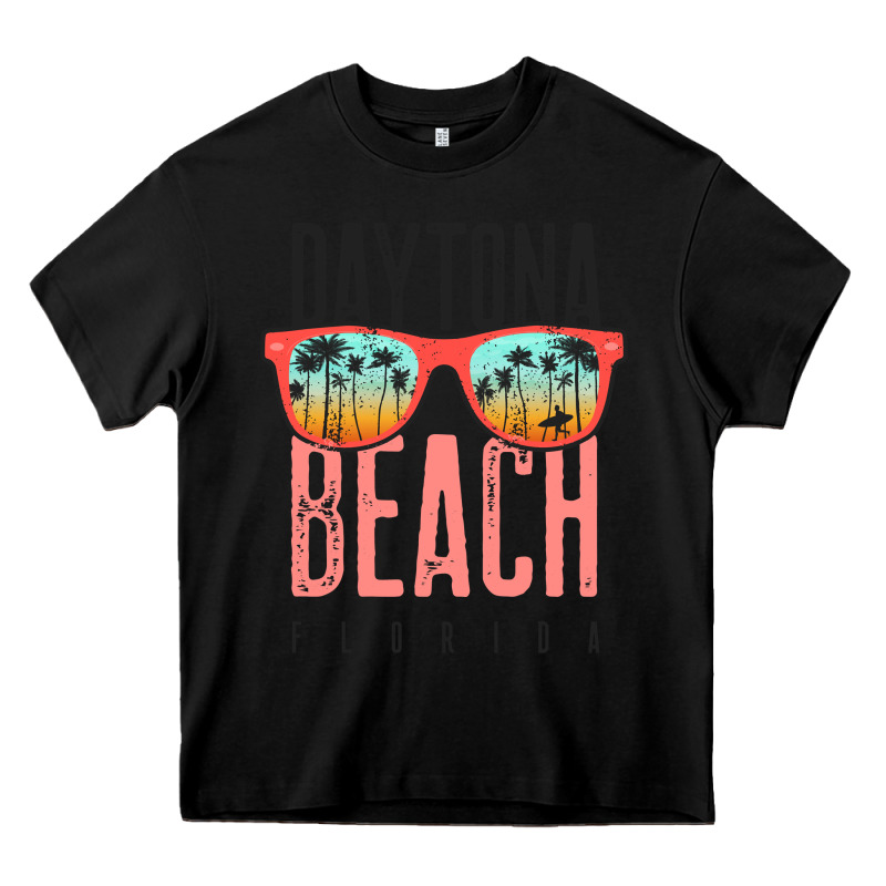 Daytona Beach Shirt Florida Summer Vacation Surfing Daytona Sweatshirt Heavy Core Tee by linhVisuals | Teevron