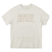 Cream rüfus dusol LA Heavy Core Tee - linhVisuals