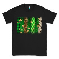 Black St. Patrick's Day brushstroke Classic Tee - OliviaCreatesArt
