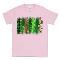 Bubblegum Pink St. Patrick's Day brushstroke Classic Tee - OliviaCreatesArt