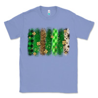 Colony Blue St. Patrick's Day brushstroke Classic Tee - OliviaCreatesArt