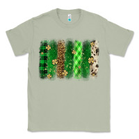 Matcha St. Patrick's Day brushstroke Classic Tee - OliviaCreatesArt