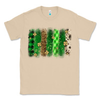 Mushroom St. Patrick's Day brushstroke Classic Tee - OliviaCreatesArt