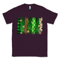 Plum St. Patrick's Day brushstroke Classic Tee - OliviaCreatesArt