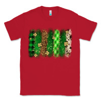 Red St. Patrick's Day brushstroke Classic Tee - OliviaCreatesArt