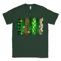 Sports Green St. Patrick's Day brushstroke Classic Tee - OliviaCreatesArt