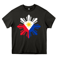 Asphalt philippine flag hoodie pinoy flag filipino shirt pinoy sun Heavy Core Tee - linhVisuals
