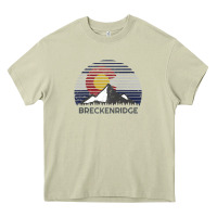 Mossy breckenridge colorado x co flag mountain peak raglan baseball tee Heavy Core Tee - linhVisuals