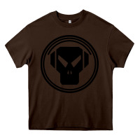 Chocolate Brown metalheadz Heavy Core Tee - linhVisuals