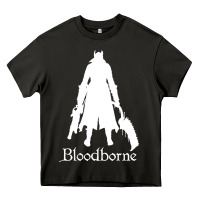 Asphalt bloodborne zipped Heavy Core Tee - linhVisuals