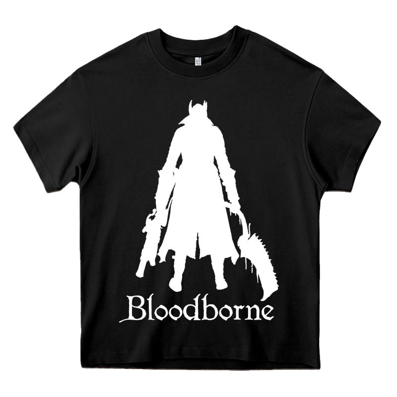 Bloodborne Zipped Heavy Core Tee by linhVisuals | Teevron