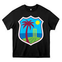Black west indies cricket Heavy Core Tee - linhVisuals