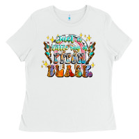 White just a little ray of pitch black Ladies Tee - CowhideDigitalArt