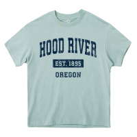 Arona hood river oregon or vintage sports established navy design t shirt Heavy Core Tee - linhVisuals