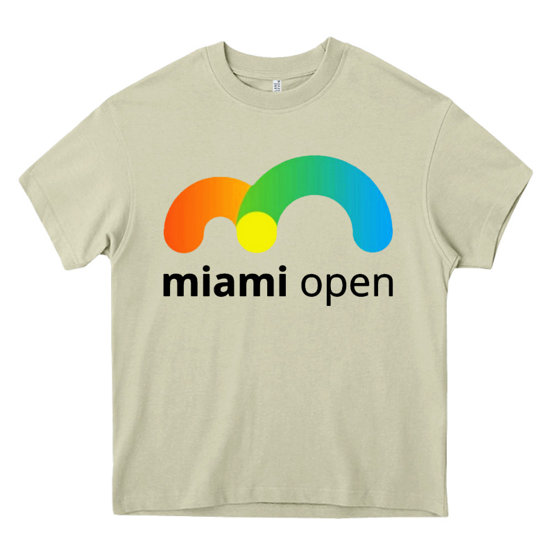 Miami Open Heavy Core Tee by linhVisuals | Teevron