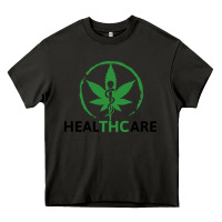 Asphalt healthcare thc marijuana cannabis medical Heavy Core Tee - linhVisuals