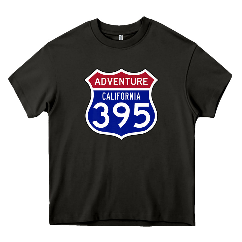 California Usa Highway 395 Hiking Fishing Climbing Adventure Premium Heavy Core Tee by linhVisuals | Teevron