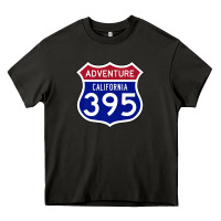 Asphalt california usa highway 395 hiking fishing climbing adventure premium Heavy Core Tee - linhVisuals