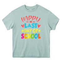 Arona happy last day of school teacher boys girls school last day Heavy Core Tee - linhVisuals