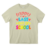 Mossy happy last day of school teacher boys girls school last day Heavy Core Tee - linhVisuals